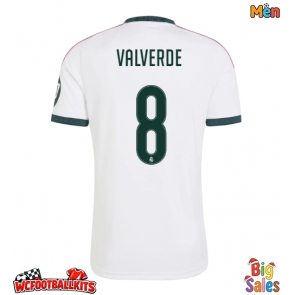 Real Madrid Federico Valverde #8 Replica Home Stadium Shirt 2026-27 Short Sleeve